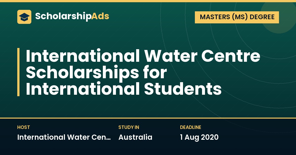 IWC Masters Scholarships for International Students at Griffith University