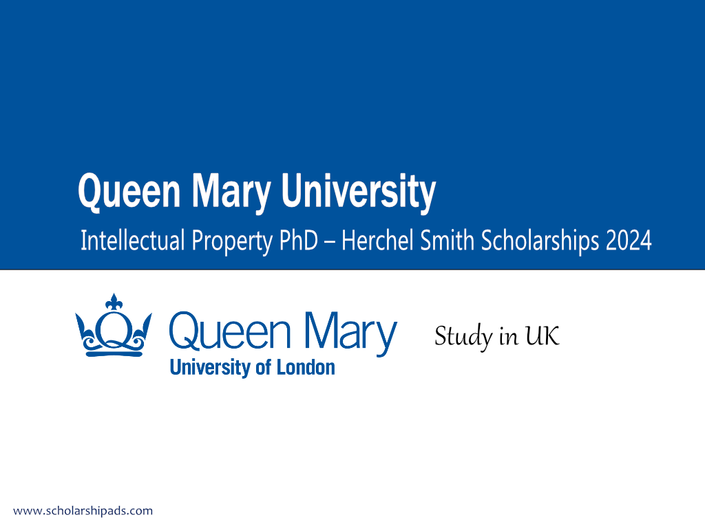 Intellectual Property PhD – Herchel Smith Scholarships 2024