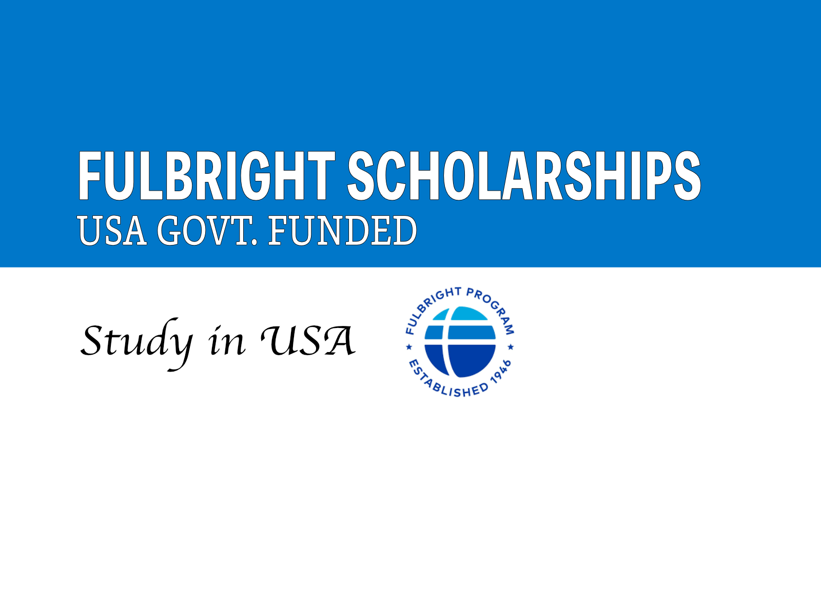 Fulbright Scholarship