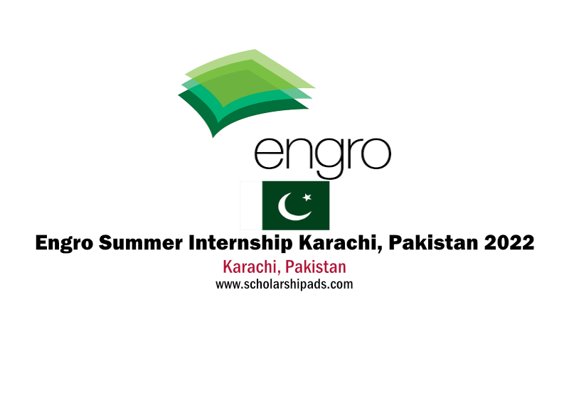 Engro Summer Internship Karachi, Pakistan 2022
