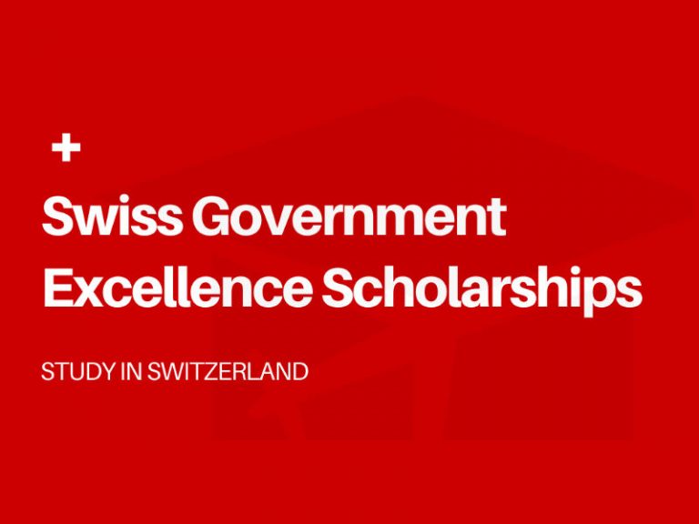 Swiss Government Excellence Scholarships