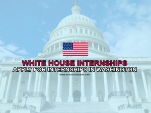 White House internships usa 2023