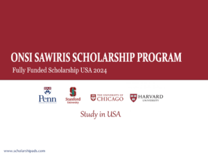 Onsi Sawiris Scholarship Program 2024 (Fully Funded)