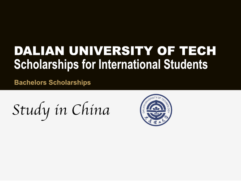 Dalian University of Technology China Scholarships 2024
