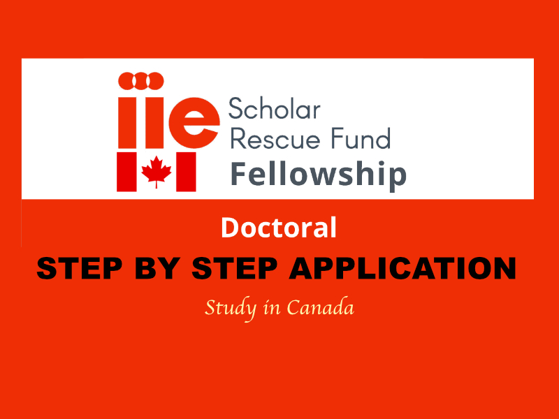 Scholarships in Canada for International Students 2024 7 IIE-SRF Fellowship Canada